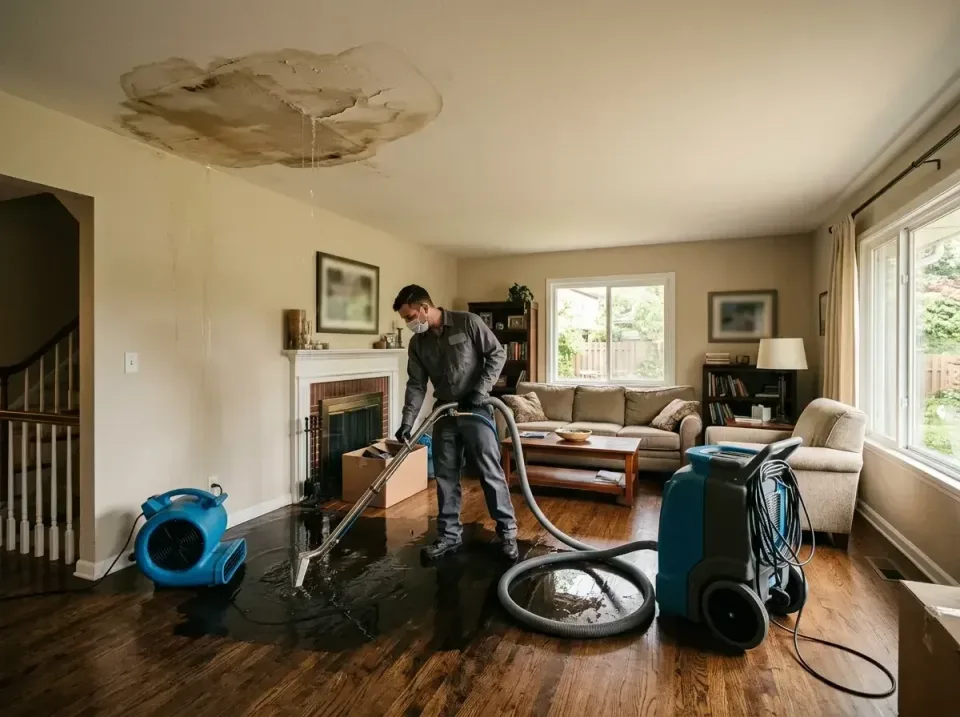 attic-pipe-burst-ceiling-drip-008 — frequently asked questions, Water Damage Restoration & Carpet Care in Piperton, TN